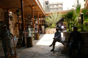 View into the souks