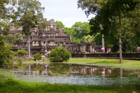 Baphuon, the royal palace, at Angkor Thom